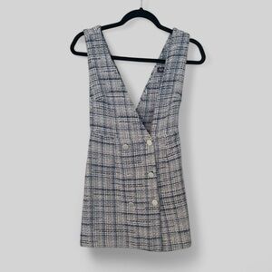 Zara Button Up mini dress